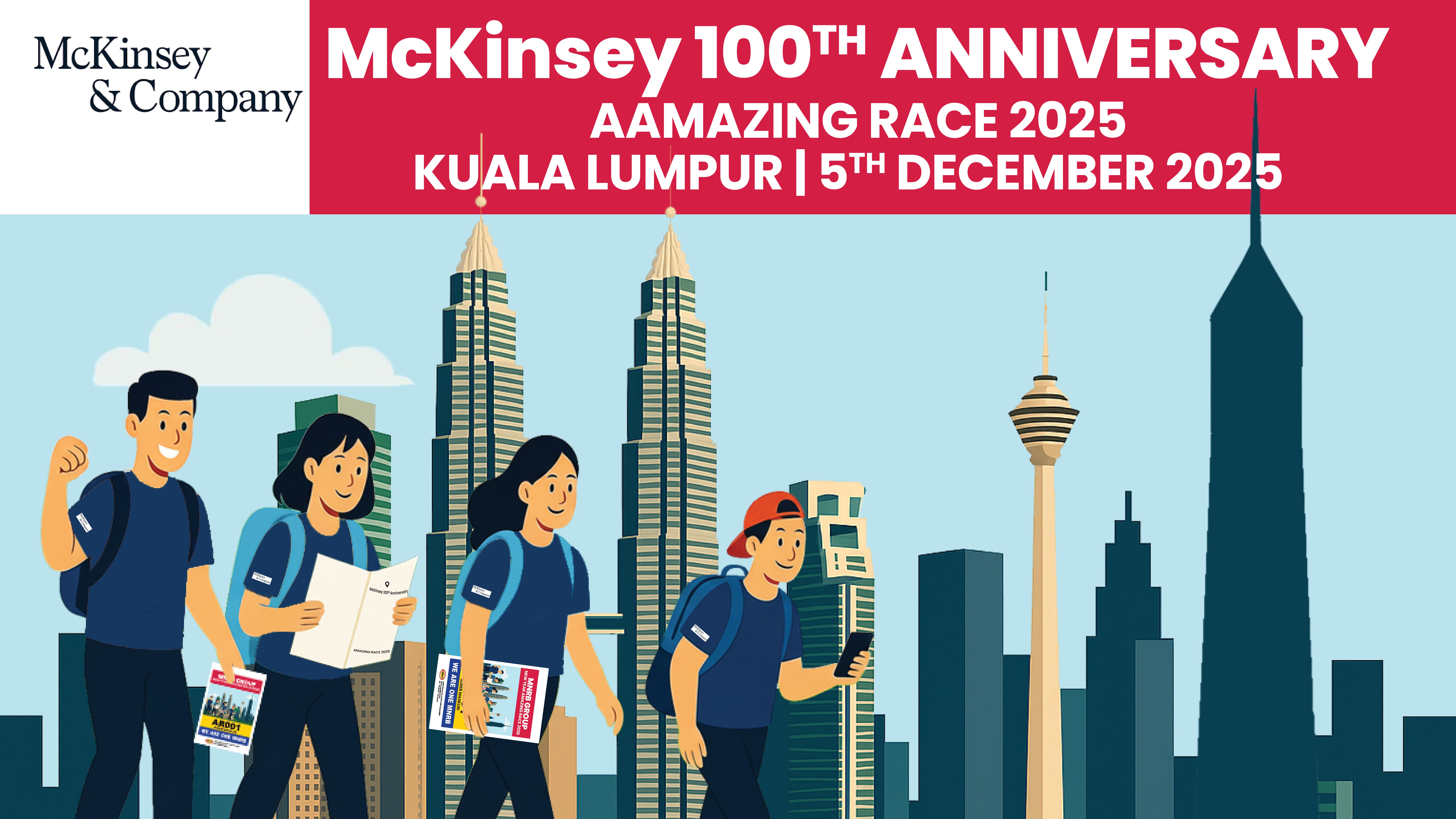 McKinsey 100th Anniversary Amazing Race 2025 Kuala Lumpur